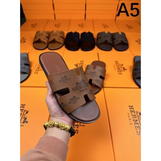 HERMES Hermes Summer classic 2024SS men's slippers HERMES Hermes Summer classic 2024SS men's slippers