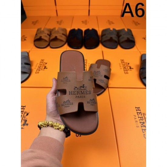 HERMES Hermes Summer classic 2024SS men's slippers HERMES Hermes Summer classic 2024SS men's slippers