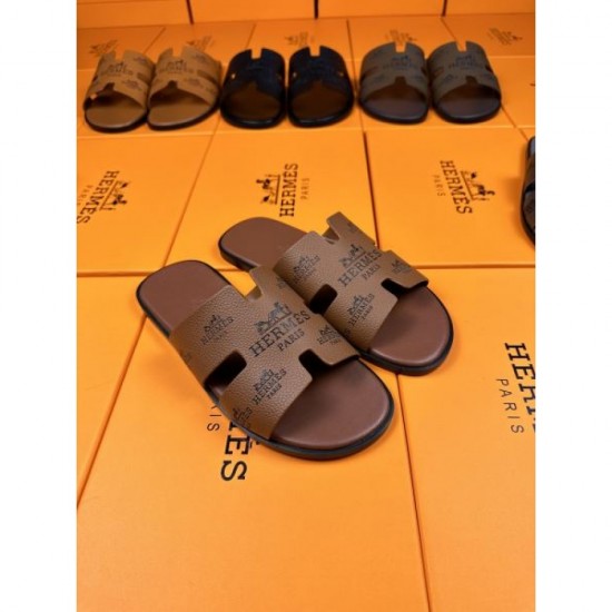 HERMES Hermes Summer classic 2024SS men's slippers HERMES Hermes Summer classic 2024SS men's slippers