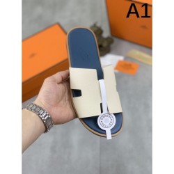 HERMES Latest Trend Fashion New Arrivals 2024SS Men's Slippers