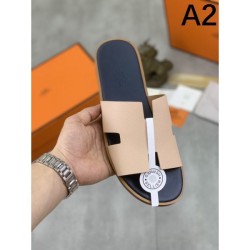 HERMES Latest Trend Fashion New Arrivals 2024SS Men's Slippers