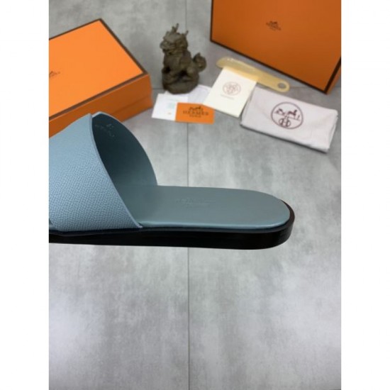 HERMES Latest Trend Fashion New Arrivals 2024SS Men's Slippers HERMES Latest Trend Fashion New Arrivals 2024SS Men's Slippers