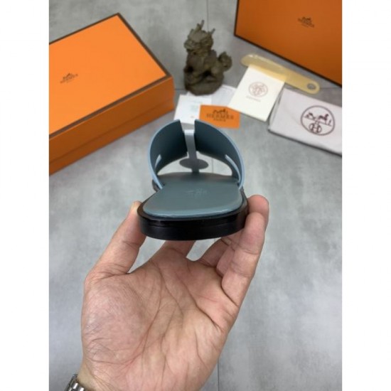 HERMES Latest Trend Fashion New Arrivals 2024SS Men's Slippers HERMES Latest Trend Fashion New Arrivals 2024SS Men's Slippers