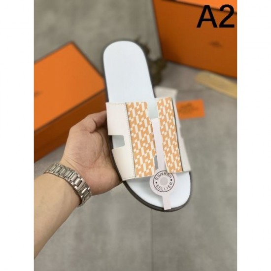 HERMES Brand new product that can't wait for summer 2024SS Men's slippers HERMES Brand new product that can't wait for summer 2024SS Men's slippers