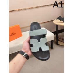 HERMES Fashionable 2024SS Men's Sandals