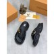 LOUIS VUITTON This season's best new 2024SS men's slippers LOUIS VUITTON This season's best new 2024SS men's slippers