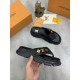 LOUIS VUITTON This season's best new 2024SS men's slippers LOUIS VUITTON This season's best new 2024SS men's slippers