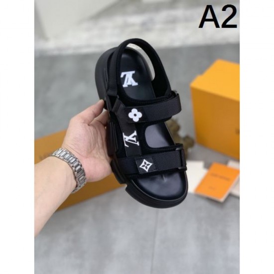 LOUIS VUITTON Extremely popular 2024SS men's slippers LOUIS VUITTON Extremely popular 2024SS men's slippers