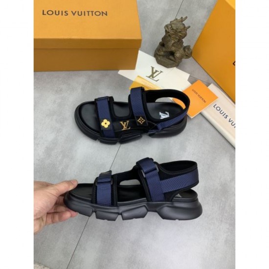 LOUIS VUITTON Extremely popular 2024SS men's slippers LOUIS VUITTON Extremely popular 2024SS men's slippers