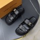 LOUIS VUITTON Explosively popular in summer 2024SS Men's slippers LOUIS VUITTON Explosively popular in summer 2024SS Men's slippers