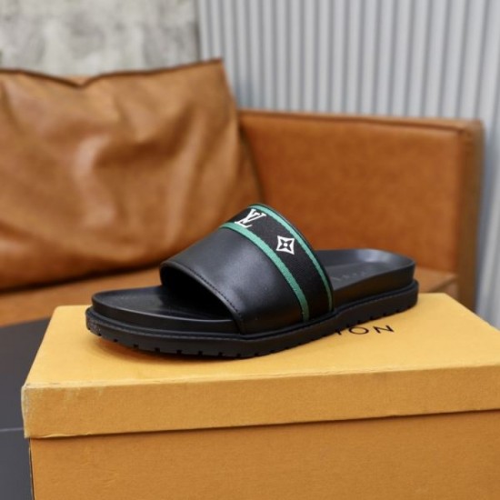LOUIS VUITTON Louis Vuitton Summer 2024SS Men's Slippers LOUIS VUITTON Louis Vuitton Summer 2024SS Men's Slippers