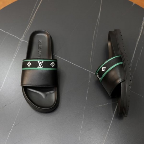 LOUIS VUITTON Louis Vuitton Summer 2024SS Men's Slippers LOUIS VUITTON Louis Vuitton Summer 2024SS Men's Slippers