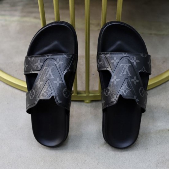 LOUIS VUITTON Enjoy fashion! 2024SS Men's slippers LOUIS VUITTON Enjoy fashion! 2024SS Men's slippers