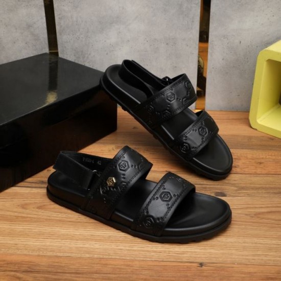 PHILIPP PLEIN Popular items back in stock 2024SS Men's Sandals PHILIPP PLEIN Popular items back in stock 2024SS Men's Sandals