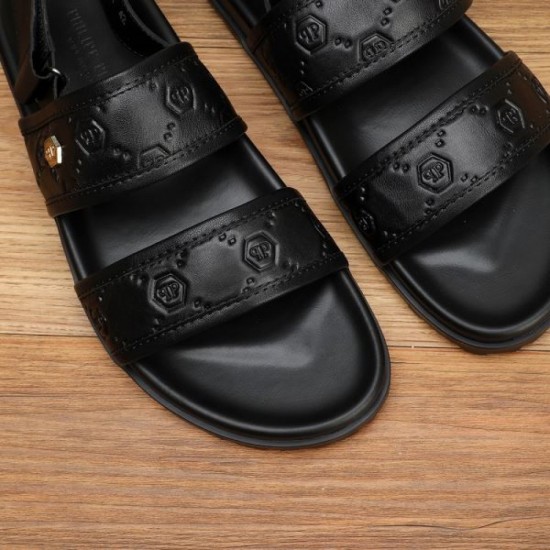 PHILIPP PLEIN Popular items back in stock 2024SS Men's Sandals PHILIPP PLEIN Popular items back in stock 2024SS Men's Sandals