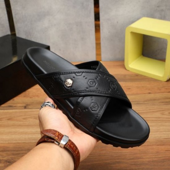 PHILIPP PLEIN Super Special Price Very Popular 2024SS Men's Sandals PHILIPP PLEIN Super Special Price Very Popular 2024SS Men's Sandals