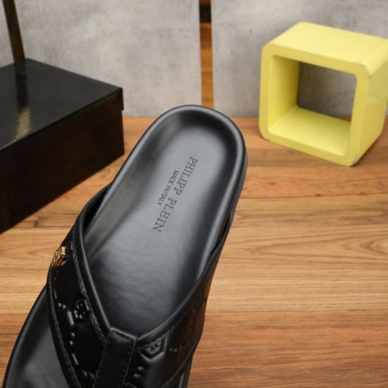 PHILIPP PLEIN Still selling like hotcakes 2024SS Men's Sandals PHILIPP PLEIN Still selling like hotcakes 2024SS Men's Sandals