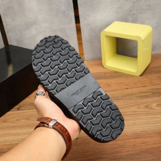 PHILIPP PLEIN Still selling like hotcakes 2024SS Men's Sandals PHILIPP PLEIN Still selling like hotcakes 2024SS Men's Sandals
