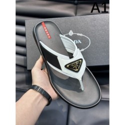 PRADA Prada Celebrity Gets This Season 2024SS Men's Slippers