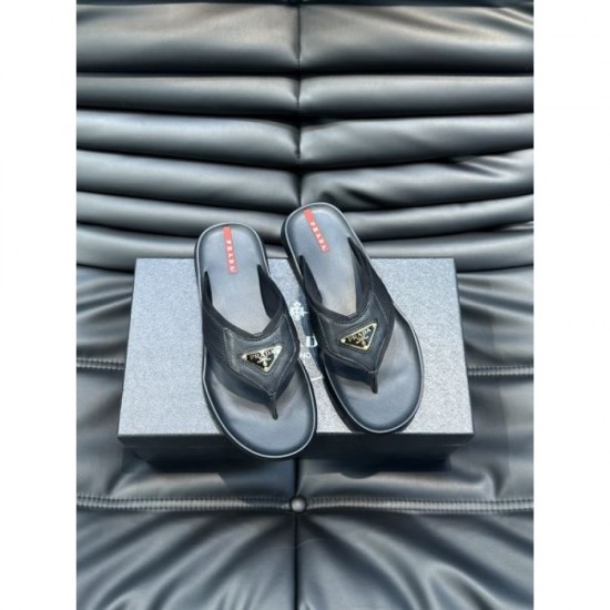 PRADA Prada Celebrity Gets This Season 2024SS Men's Slippers PRADA Prada Celebrity Gets This Season 2024SS Men's Slippers