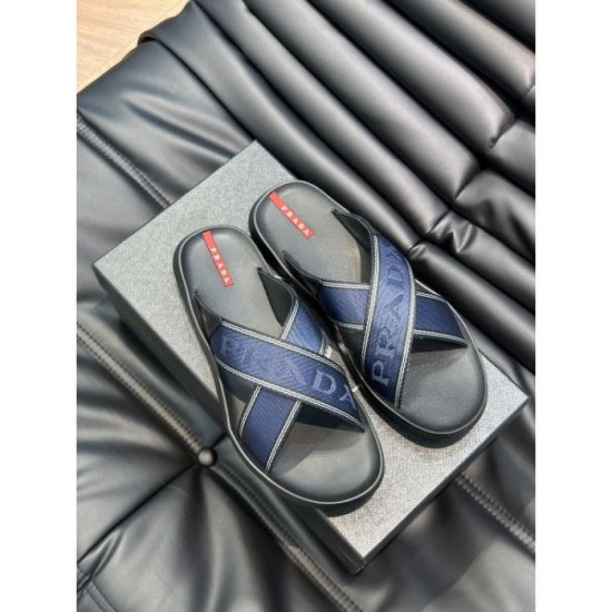 PRADA Keyword to look stylish 2024SS Men's slippers PRADA Keyword to look stylish 2024SS Men's slippers