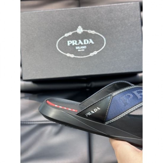 PRADA Keyword to look stylish 2024SS Men's slippers PRADA Keyword to look stylish 2024SS Men's slippers