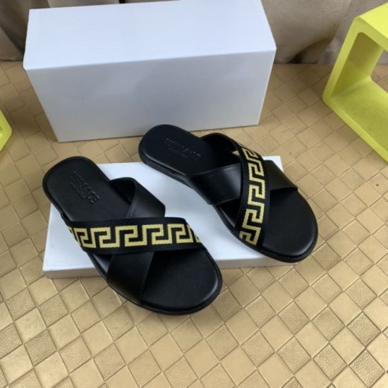 VERSACE Versace Summer Popular Item 2024SS Men's Sandals VERSACE Versace Summer Popular Item 2024SS Men's Sandals