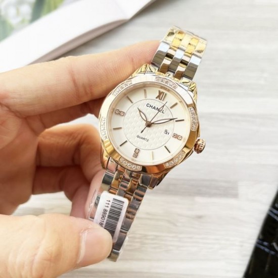 2024SS Dress with a beautiful impression CHANEL Clock Watch 2024SS Dress with a beautiful impression CHANEL Clock Watch