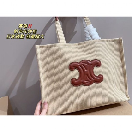 Outstanding brand print 2024SS tote bag CELINE Outstanding brand print 2024SS tote bag CELINE