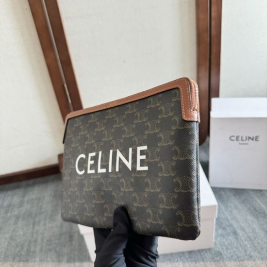 CELINE Celine 2024FW Clutch bag loved by celebrities and celebrities CELINE Celine 2024FW Clutch bag loved by celebrities and celebrities