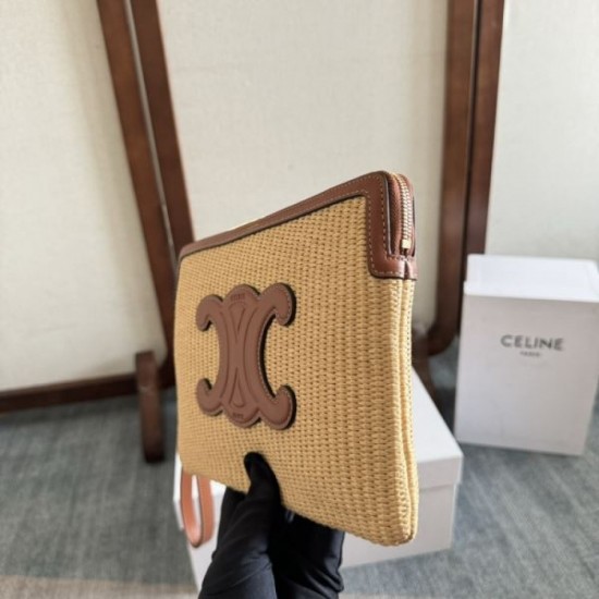 CELINE Celine 2024FW New autumn clutch bag that will be loved by many users CELINE Celine 2024FW New autumn clutch bag that will be loved by many users