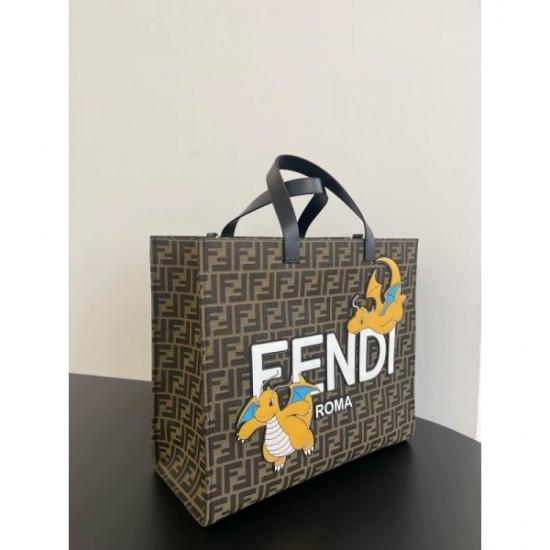 2024SS tote bag with vintage feel FENDI 2024SS tote bag with vintage feel FENDI