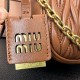Adult simple 2024SS tote bag MIU MIU Miu Miu Adult simple 2024SS tote bag MIU MIU Miu Miu