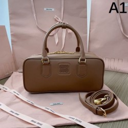 Overseas limited new item 2024SS tote bag MIU MIU Miu Miu