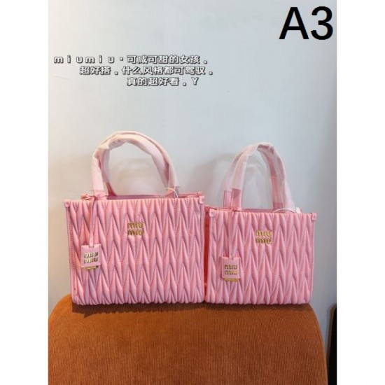 Featured Points 2024SS Tote Bag MIU MIU Miu Miu Featured Points 2024SS Tote Bag MIU MIU Miu Miu