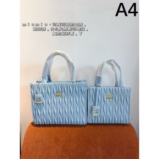 Featured Points 2024SS Tote Bag MIU MIU Miu Miu Featured Points 2024SS Tote Bag MIU MIU Miu Miu