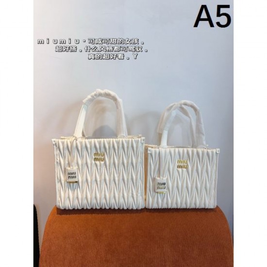 Featured Points 2024SS Tote Bag MIU MIU Miu Miu Featured Points 2024SS Tote Bag MIU MIU Miu Miu