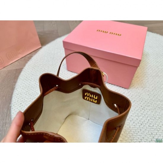 Spring/Summer Standard New 2024SS Tote Bag MIU MIU Miu Miu Spring/Summer Standard New 2024SS Tote Bag MIU MIU Miu Miu