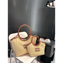 Spring/summer new arrival 2024SS tote bag MIU MIU Miu Miu