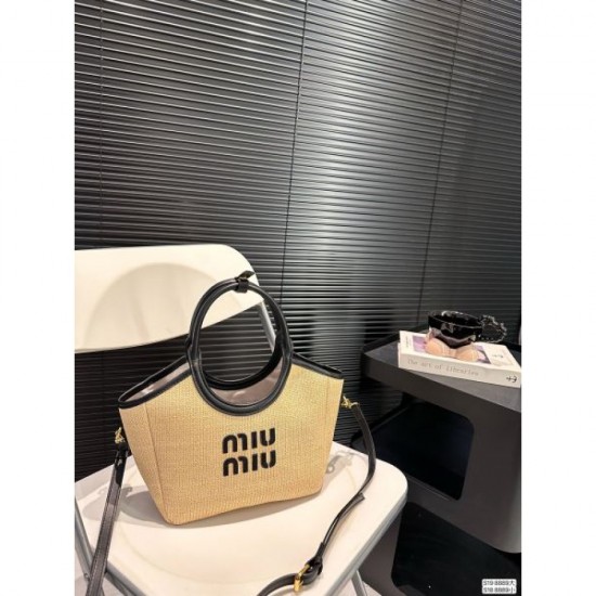 Spring/summer new arrival 2024SS tote bag MIU MIU Miu Miu Spring/summer new arrival 2024SS tote bag MIU MIU Miu Miu