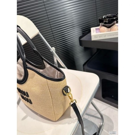 Spring/summer new arrival 2024SS tote bag MIU MIU Miu Miu Spring/summer new arrival 2024SS tote bag MIU MIU Miu Miu