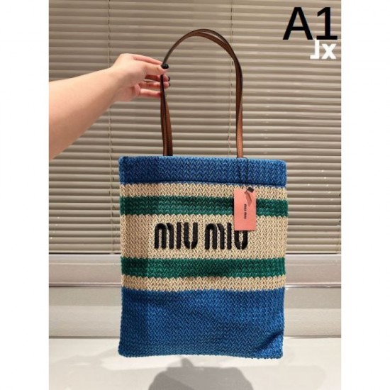 Must-see and elegant 2024SS tote bag MIU MIU Miu Miu Must-see and elegant 2024SS tote bag MIU MIU Miu Miu