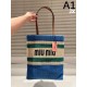 Must-see and elegant 2024SS tote bag MIU MIU Miu Miu Must-see and elegant 2024SS tote bag MIU MIU Miu Miu