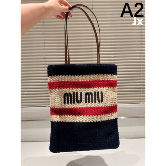 Must-see and elegant 2024SS tote bag MIU MIU Miu Miu Must-see and elegant 2024SS tote bag MIU MIU Miu Miu