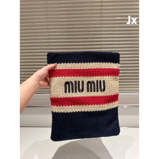 Must-see and elegant 2024SS tote bag MIU MIU Miu Miu Must-see and elegant 2024SS tote bag MIU MIU Miu Miu