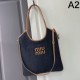 2024SS Cheapest Sale MIU MIU Miu Miu Tote Bag 2024SS Cheapest Sale MIU MIU Miu Miu Tote Bag