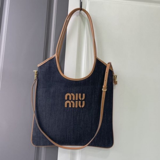 2024SS Cheapest Sale MIU MIU Miu Miu Tote Bag 2024SS Cheapest Sale MIU MIU Miu Miu Tote Bag