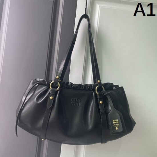 2024SS Spring/Summer Standard New MIU MIU Miu Miu Tote Bag 2024SS Spring/Summer Standard New MIU MIU Miu Miu Tote Bag
