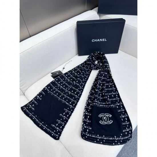 2024FW Scarf CHANEL CHANEL A unique item that will become the main character 2024FW Scarf CHANEL CHANEL A unique item that will become the main character