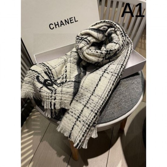 2024FW Scarf CHANEL CHANEL Limited Design Very Popular Before Sold Out 2024FW Scarf CHANEL CHANEL Limited Design Very Popular Before Sold Out